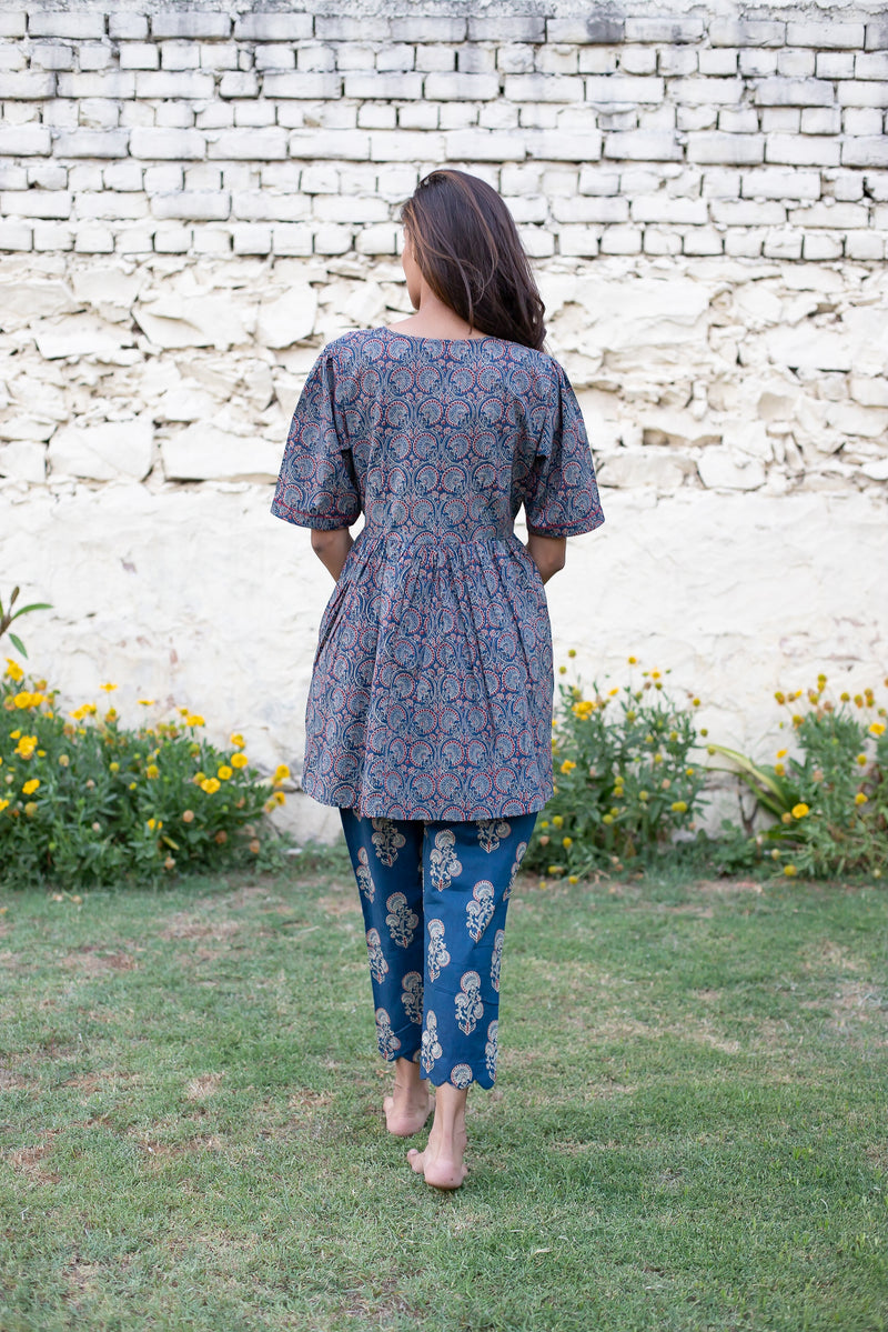Peppy Blue Lounge Wear Set 1