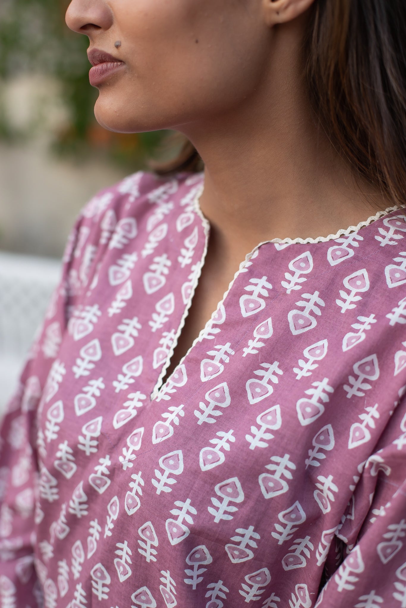 Peony Blush Lounge Wear Set 4