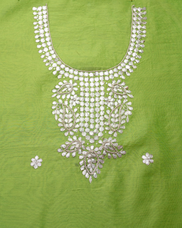 Kurti Unstitched Gota Patti Chanderi 1 (3548048385)