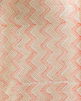 Cotton Unstitched Suit Kota Doria Dupatta Orange Green Jaal Block Print 5 (6752927776867)