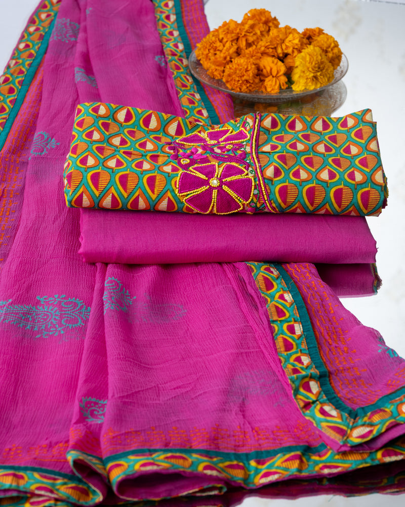 Dress Material Unstitched Suit Embroidery Work (8278715713)
