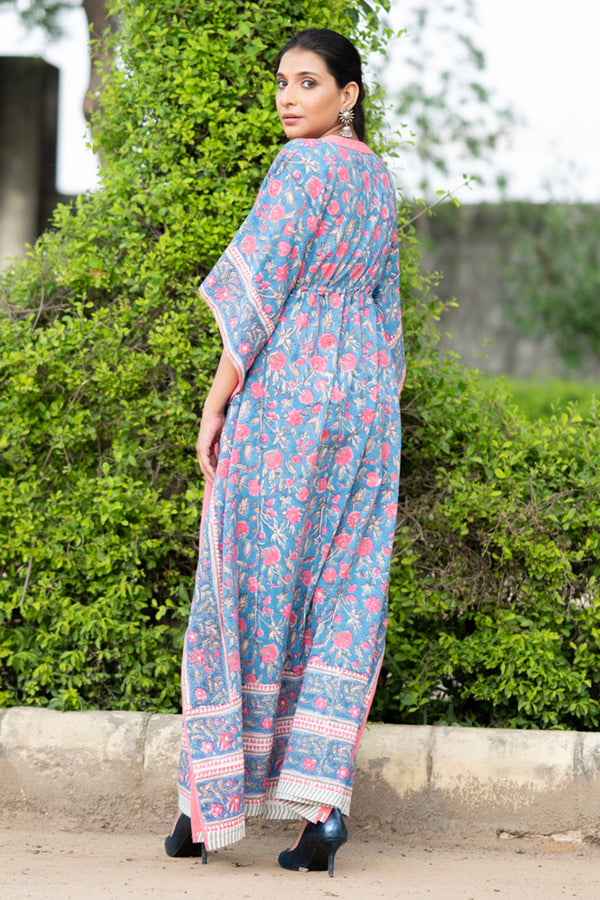 Cotton Kaftan | Rose Blush 2