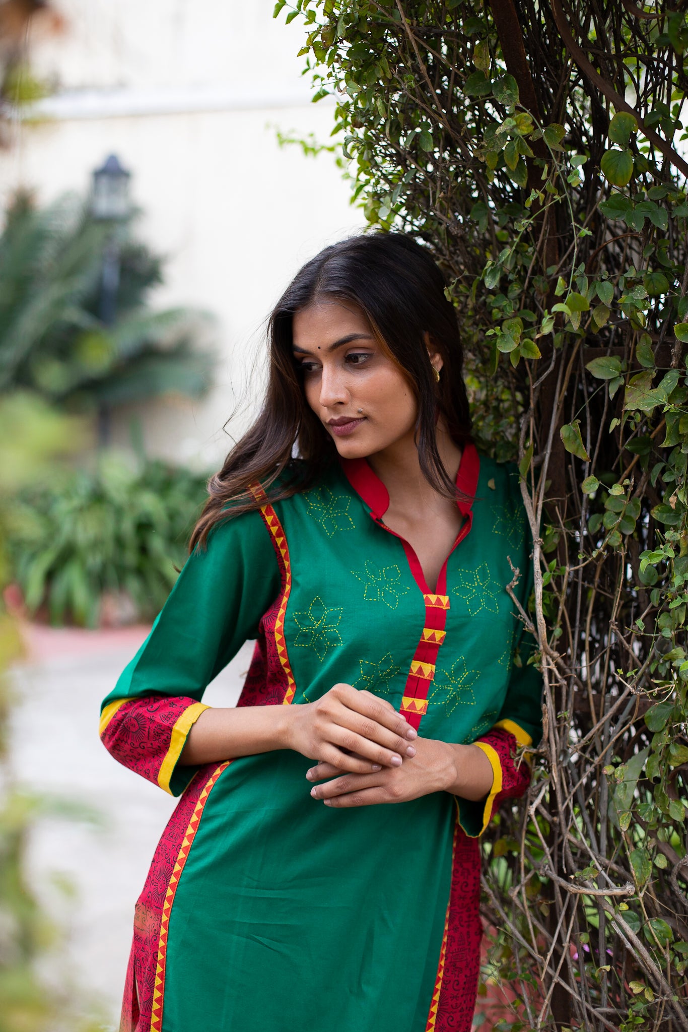 Cotton Embroidery Kurti 3