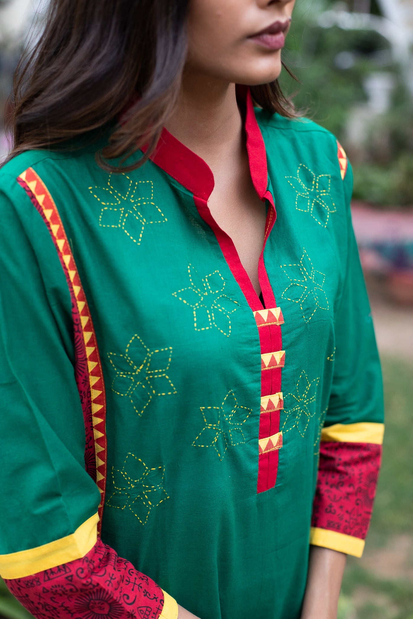 Cotton Embroidery Kurti 2