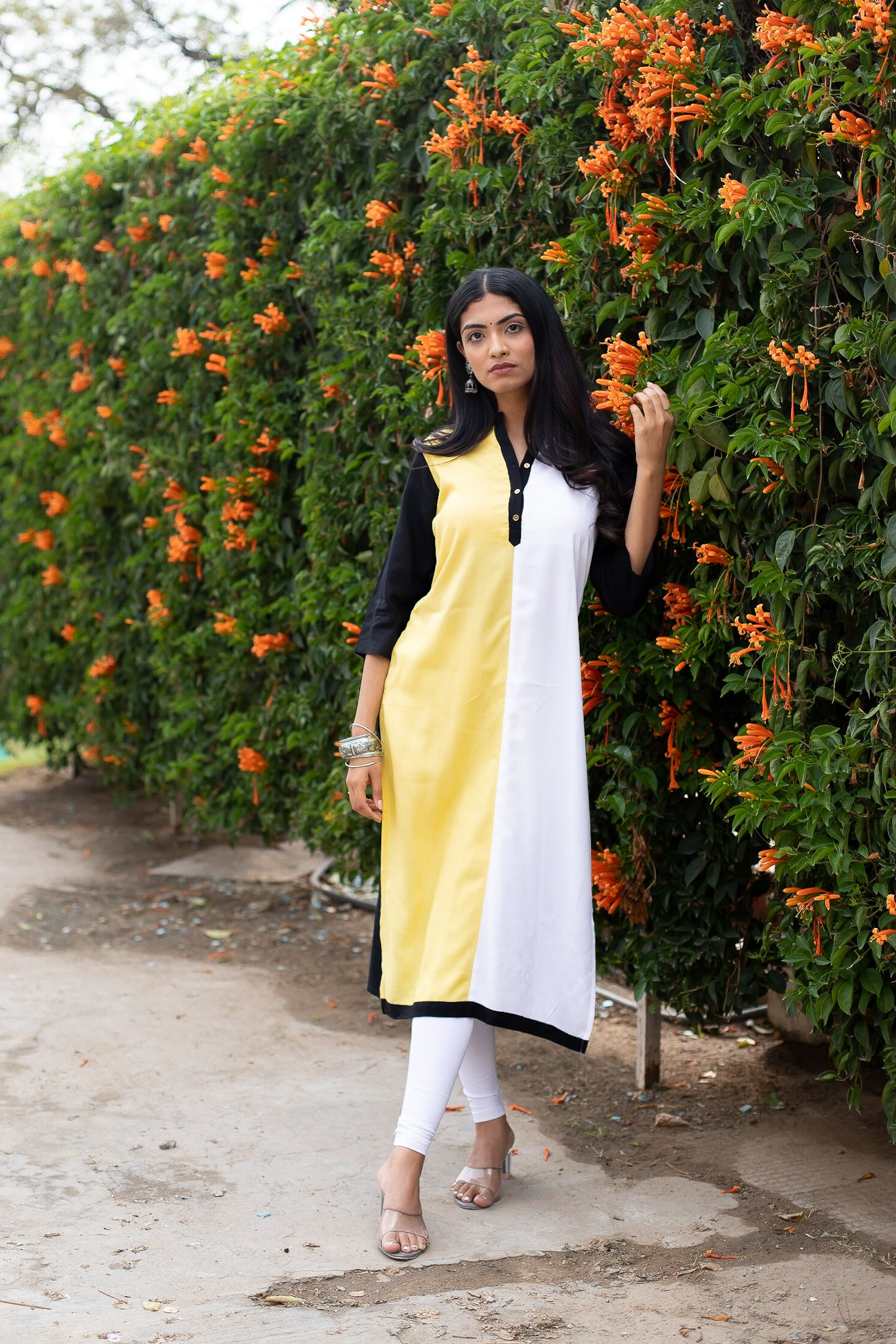 Rayon Two Tone Kurti