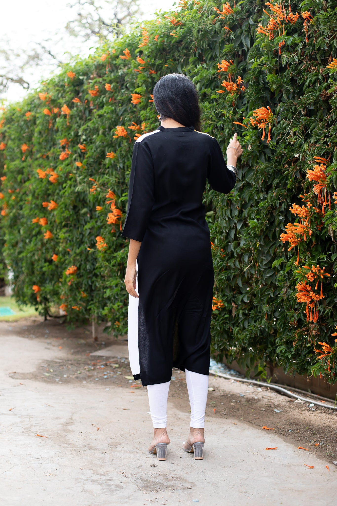 Rayon Two Tone Kurti 1