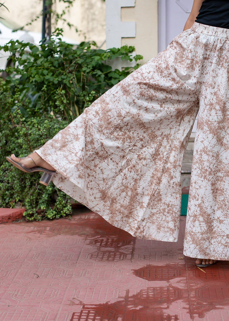 Cotton Palazzo Abstract Block Print 3