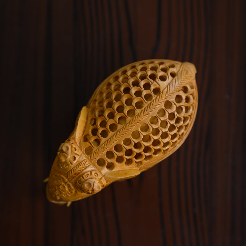 Handicraft Wood Carving Jaali Elephant 6" 4 (5522381057)