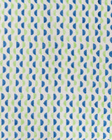 Fine Cotton Queen Size Bedsheet Blue Green Leher Block Print (6777243664483)