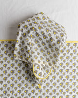 Baby Bedding Set 4 Pc Grey Yellow Baby Elephant Block Print 1 (6742000533603)
