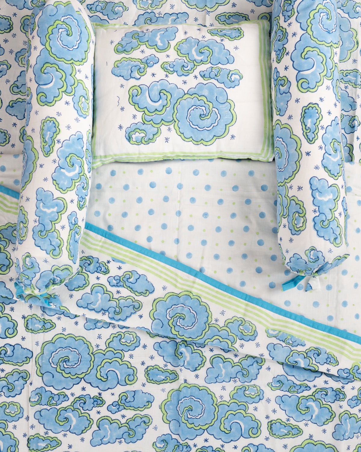 Aasmani Cotton Baby Bedding Set (6790496813155)