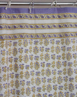 Cotton Curtain Purple Yellow Booti Block Print 1 (6647703666787)