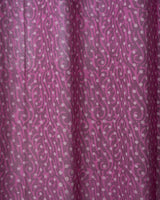 Cotton Curtain Magenta Leaf Dabu Print 2 (4776662597731)