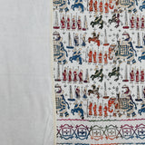 Cotton Mulmul Double Bed Dohar Baraat Gold Print 2 (6682966327395)