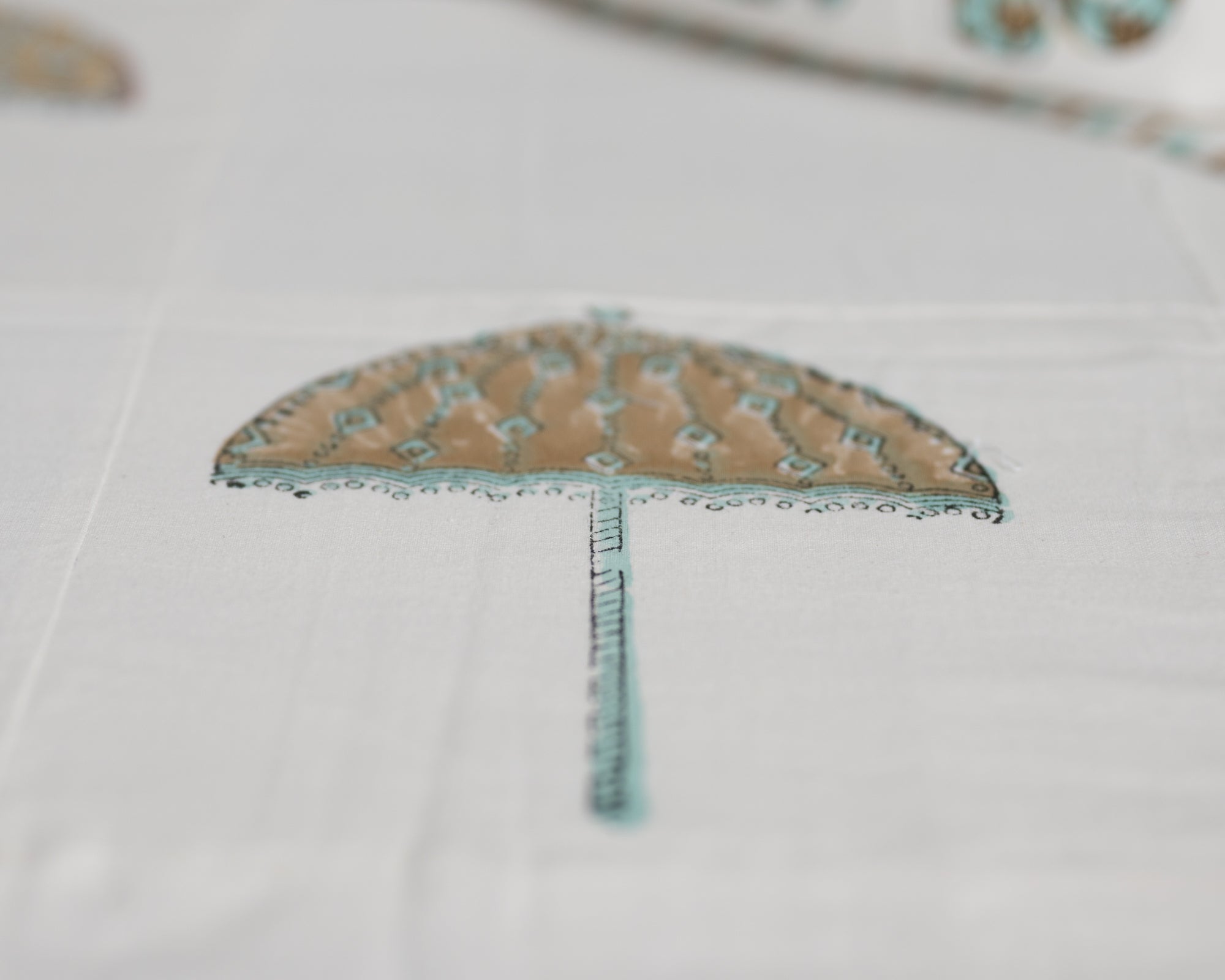 Cotton Diwan Set Teal Green Elephant Patch Work 1 (6742740729955)