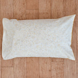 Cotton Pillow Cover Pink Brown Floral Boota Block Print 1 (6668358156387)