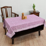Cotton Table Cover Lavender Jaal Dabu Print 3 (6692985733219)