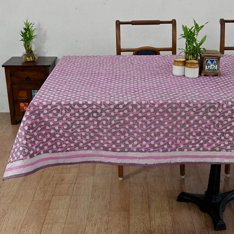 Cotton Table Cover Lavender Jaal Dabu Print 1 (6692985733219)
