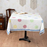Fine Cotton Table Cover Satrangi Chakri Block Print 3 (6800618586211)