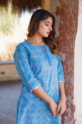 Jaali Cotton Kurta