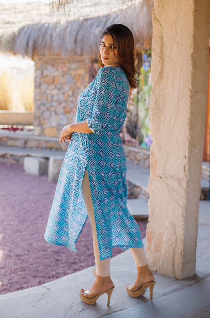 Jaali Cotton Kurta