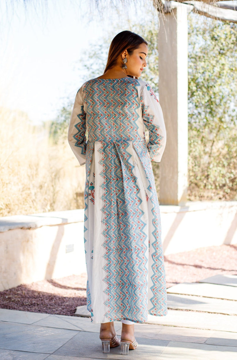 Taj Ivory Cotton Kurta