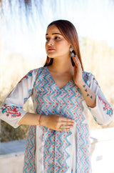 Taj Ivory Cotton Kurta