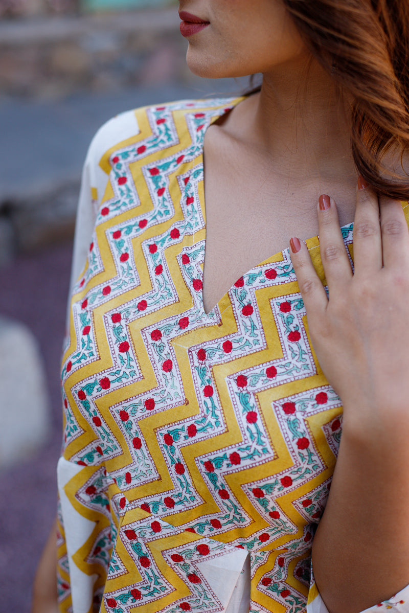 Leela Cotton Kurta