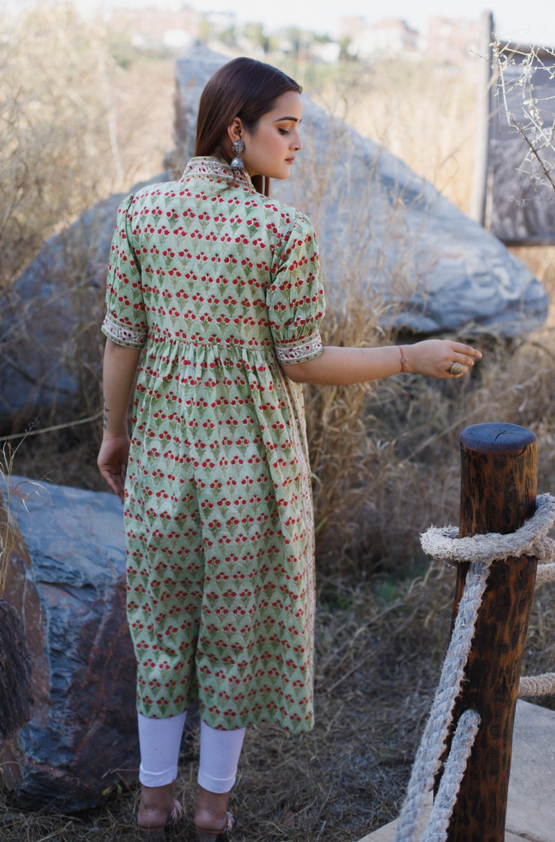Gulabo Cotton Kurta