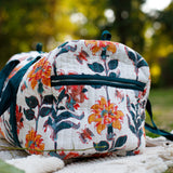 Flora Garden White Duffle Bag