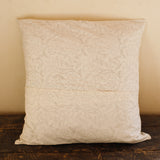 Cotton Cushion Cover Green Pink Paisley Block Print