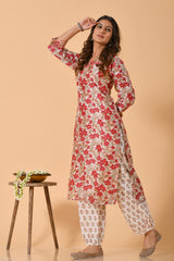Falak by Fabric Lane White Chanderi Suit Set (6838210953315)